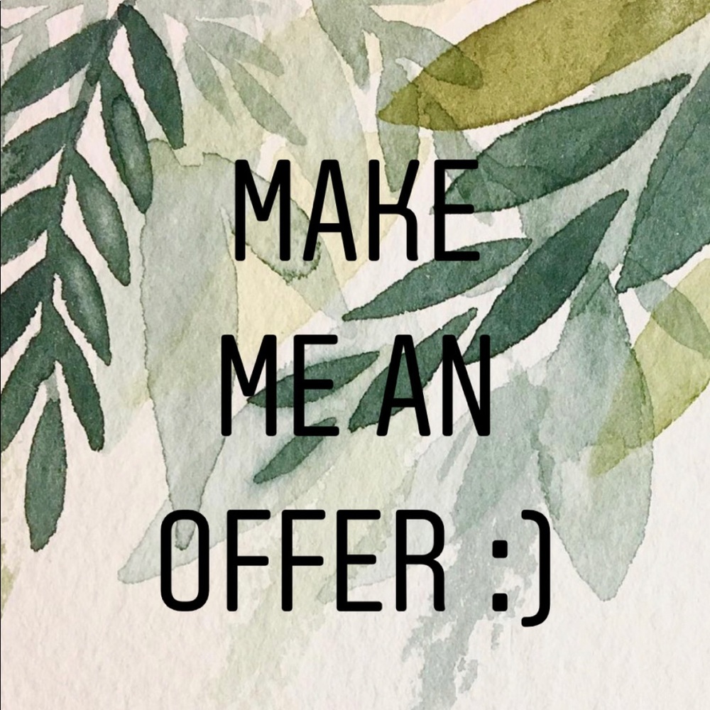 Open to all offers!